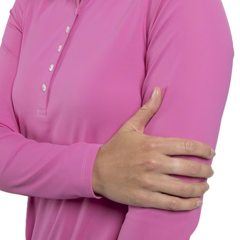 KJUS Catalina Cool longsleeve dampolo, peony