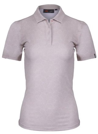 KJUS Enya Printed dampolo, oyster/white