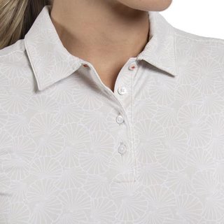 KJUS Enya Printed dampolo, oyster/white