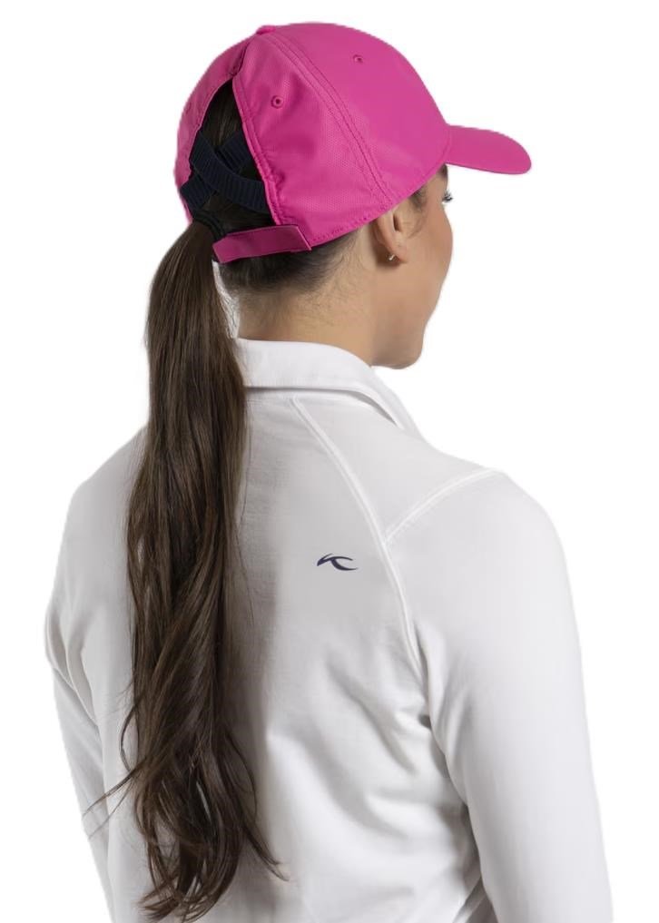 KJUS Women Dual Ponytail damkeps, peony/atlanta blue