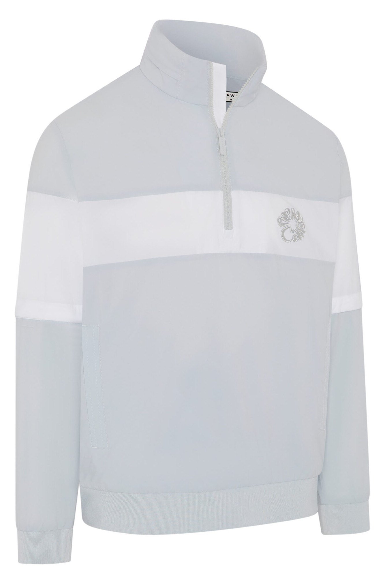Callaway Modern Traveler Half Zip Convertible herr jacka, gray dawn