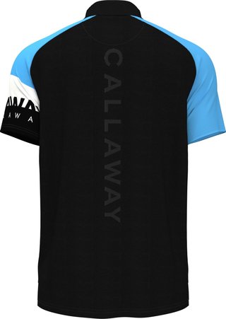 Callaway Modern Traveler Premium Mixed Texture herr polo, anthracite