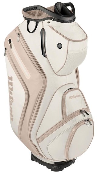Wilson Aurora damer cart bag, off white/beige