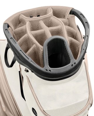 Wilson Aurora damer cart bag, off white/beige
