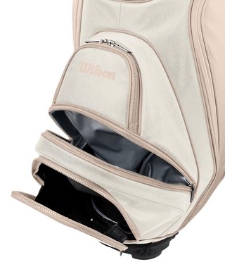 Wilson Aurora damer cart bag, off white/beige