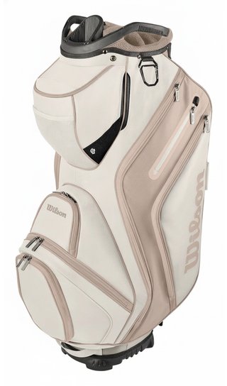Wilson Aurora damer cart bag, off white/beige
