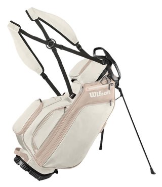 Wilson Aurora damstand bag, vit/beige