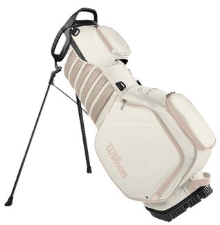 Wilson Aurora damstand bag, vit/beige