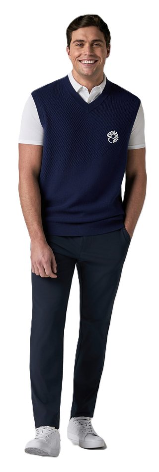 Callaway Mid Century herr vest, medieval blue