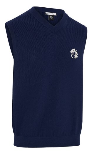 Callaway Mid Century herr vest, medieval blue