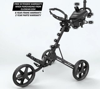 Clicgear 4.5 manuell vagn, slate gray