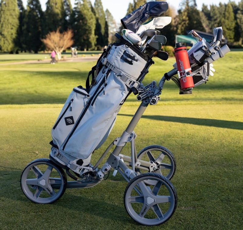 Clicgear 4.5 manuell vagn, slate gray