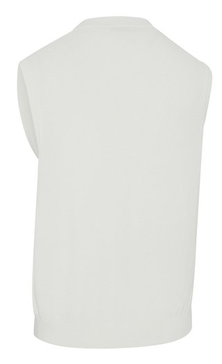 Callaway Mid Century herrvästjacka, bright white