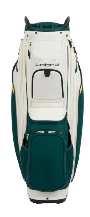 Cobra Ultralight 2 cart bag, sugared almond/dark myrtle/sunny yellow