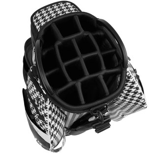 Cobra Ultralight 2 cart bag, houndstooth/melted carmel