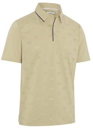 Callaway Mid Century Jacquard herr polo, fields of rye