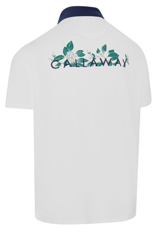 Callaway Mid Century herr polo, bright white