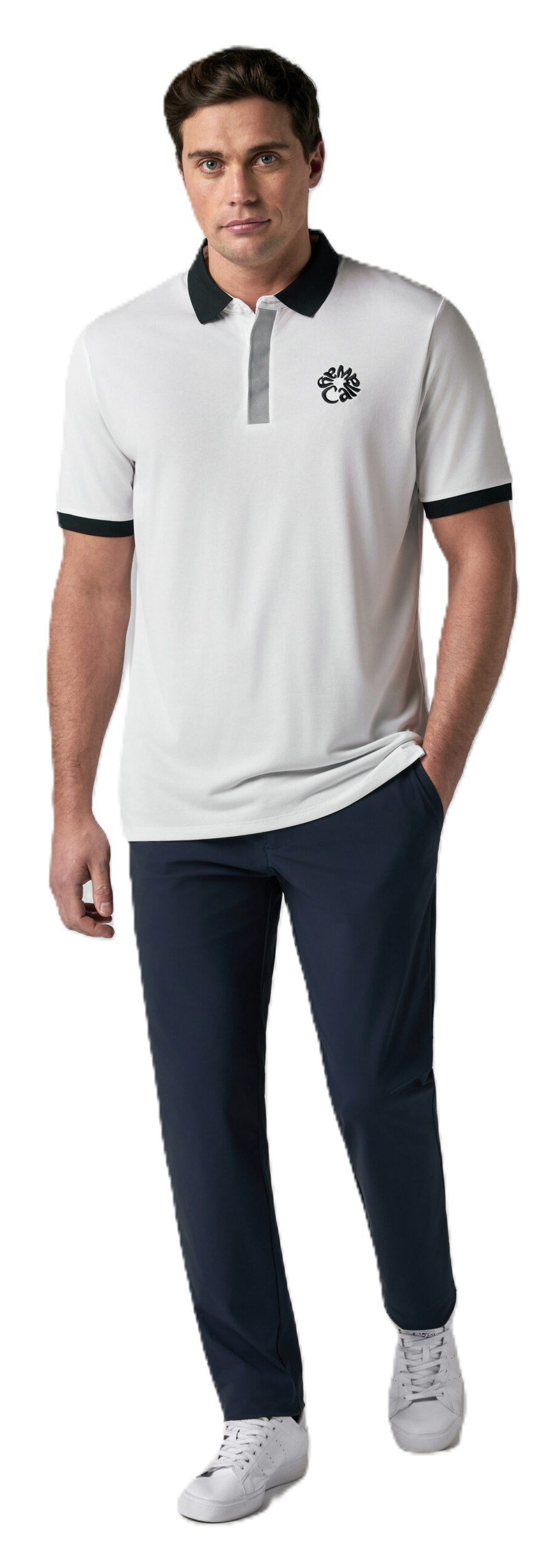 Callaway Modern Traveler herr polo, bright white