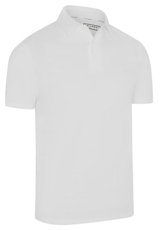 Callaway Mid Century Jacquard herr polo, bright white
