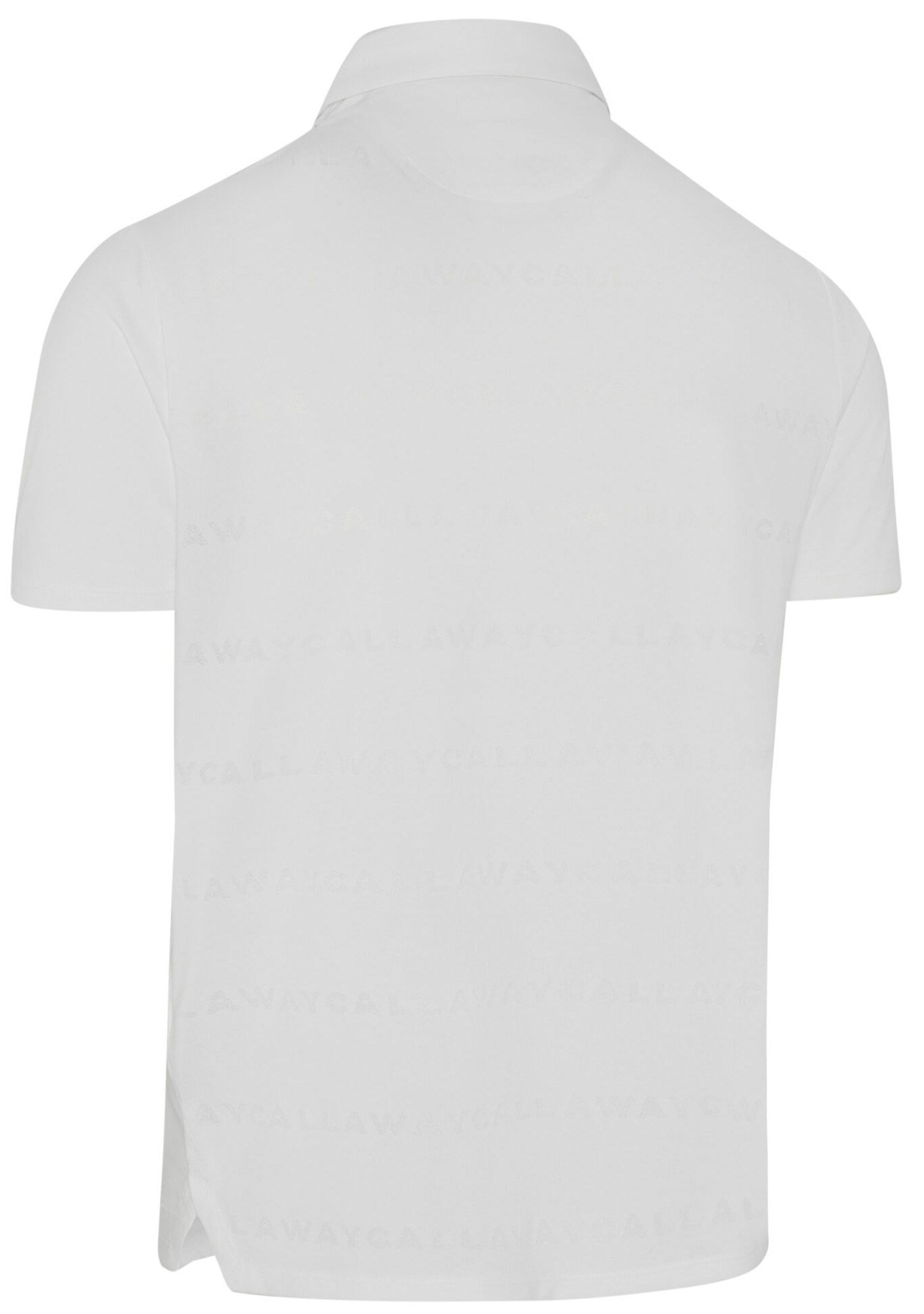 Callaway Mid Century Jacquard herr polo, bright white
