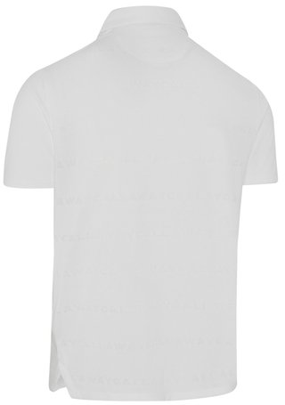 Callaway Mid Century Jacquard herr polo, bright white