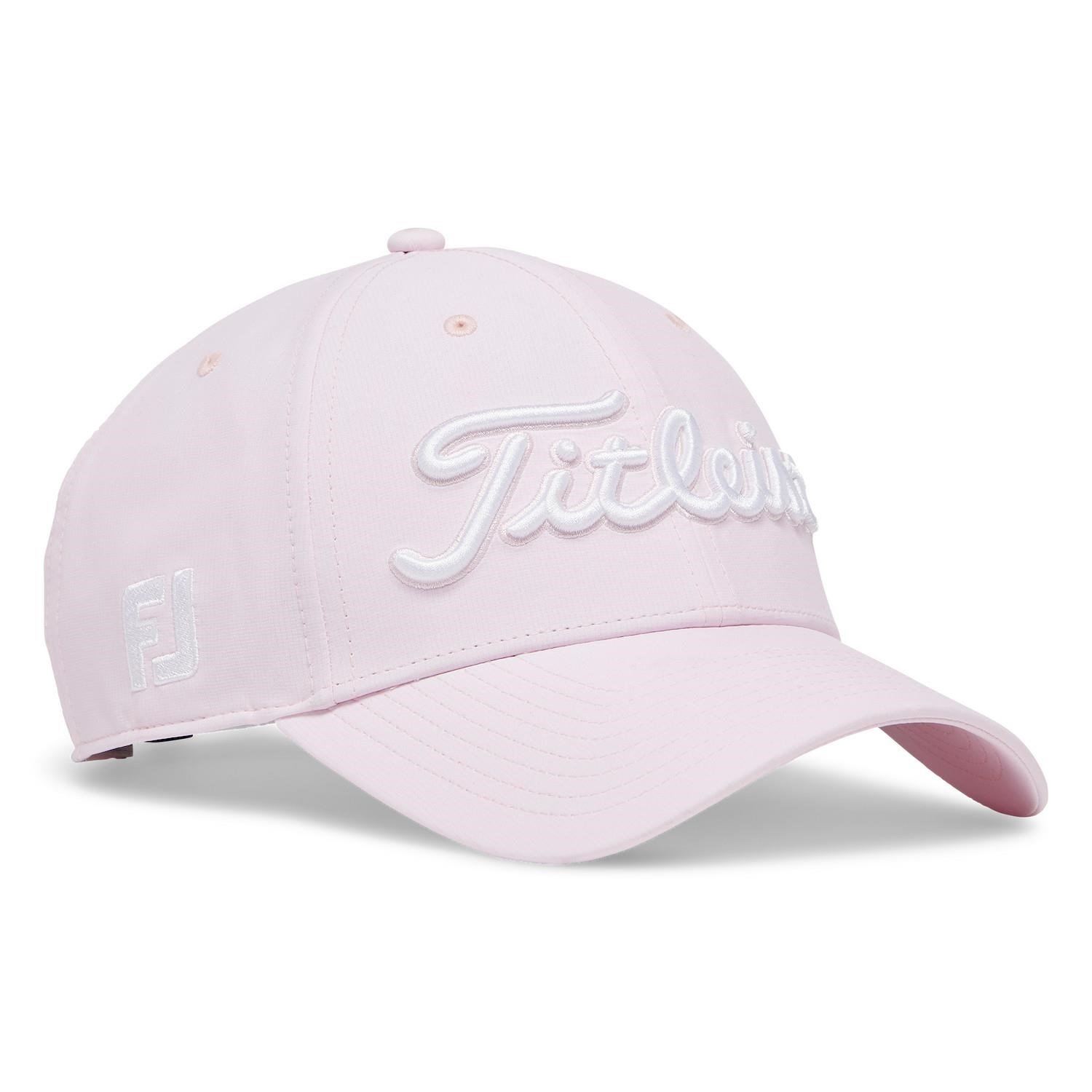 Titleist Tour Performance herr keps, pale pink/white