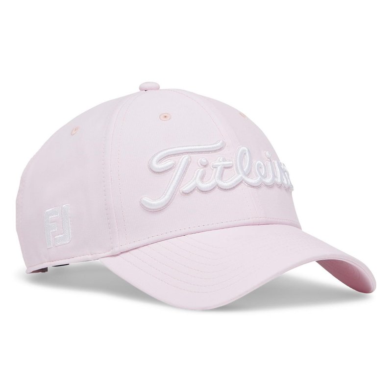 Titleist Tour Performance herr keps, pale pink/white