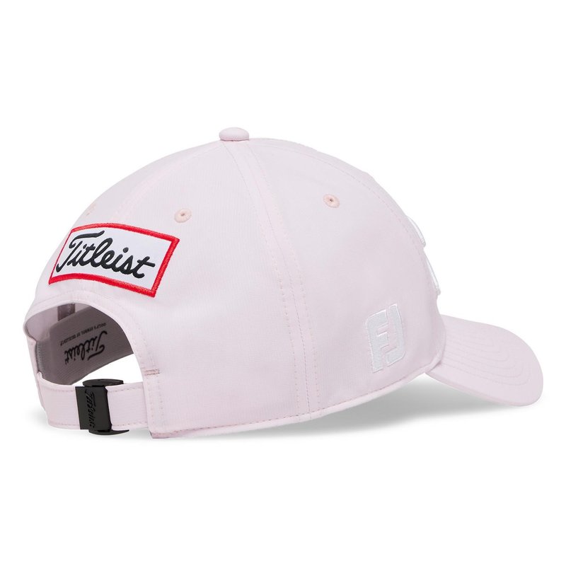 Titleist Tour Performance herr keps, pale pink/white