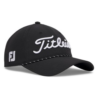 Titleist Tour Breezer herr golfkeps, svart