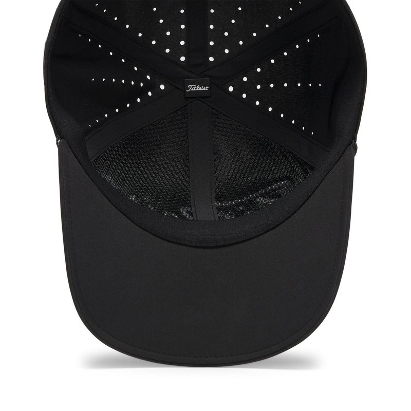 Titleist Tour Breezer herr golfkeps, svart