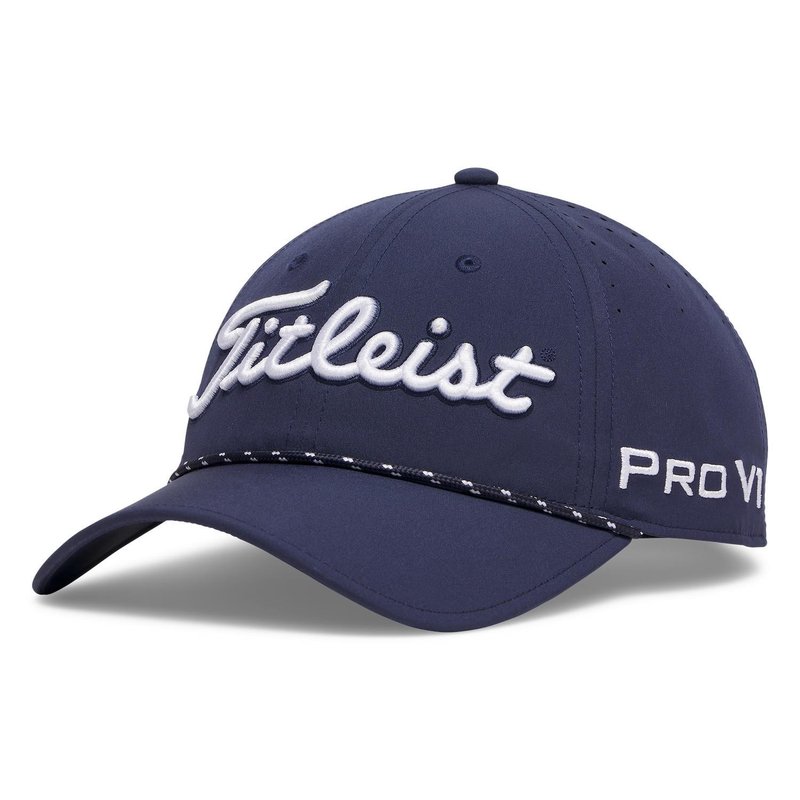 Titleist Tour Breezer herr keps, navy/white