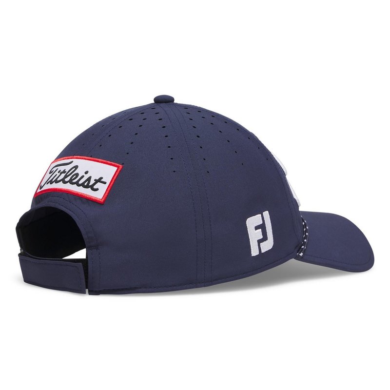 Titleist Tour Breezer herr keps, navy/white