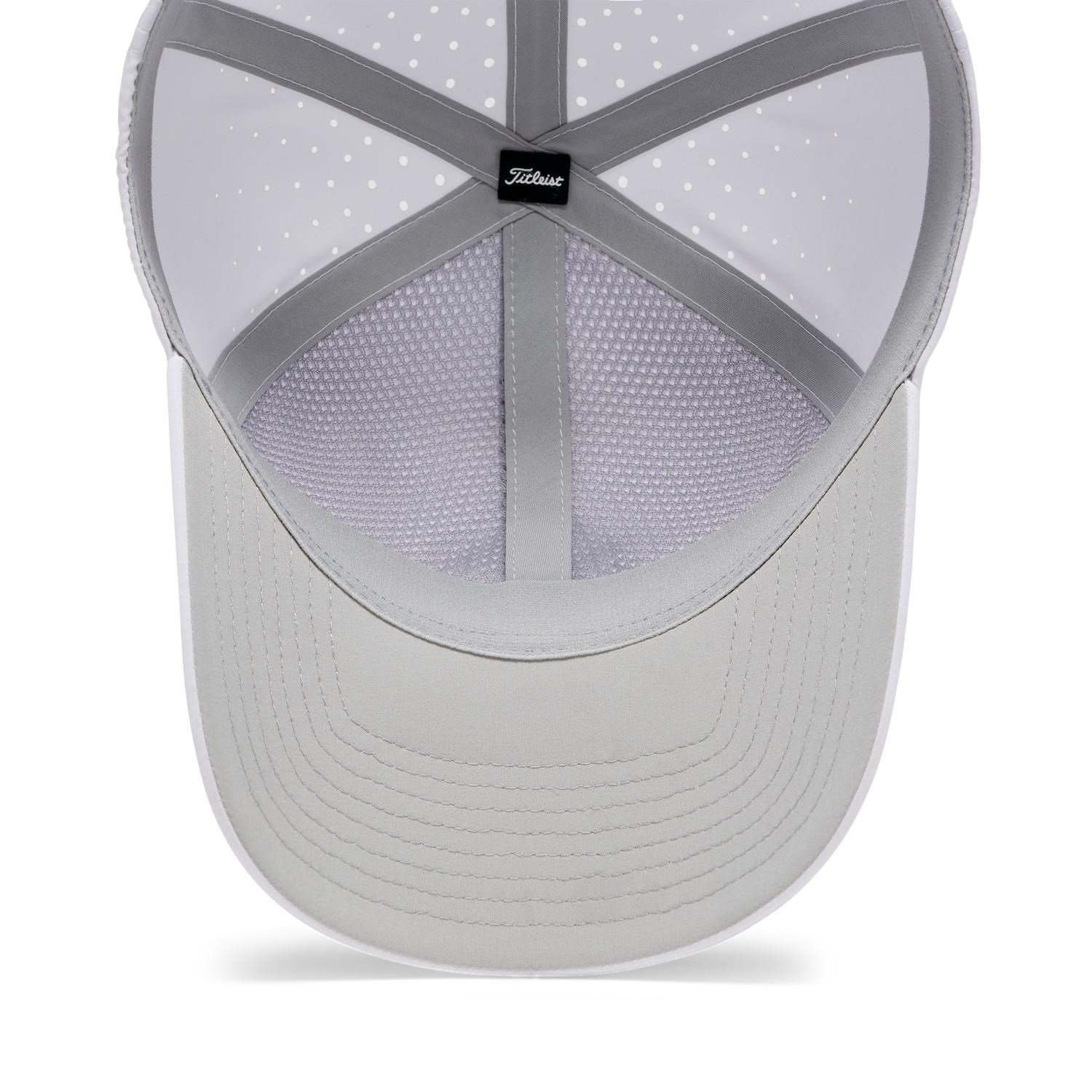 Titleist Charleston Breezer herr keps, vit/vit/svart