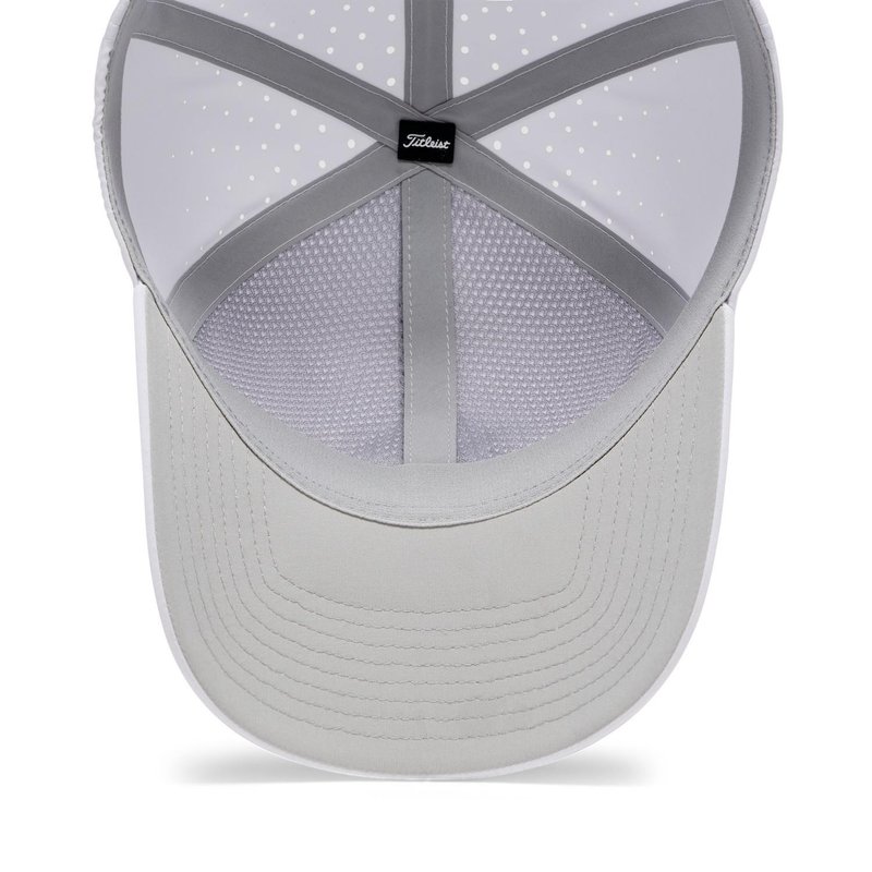 Titleist Charleston Breezer herr keps, vit/vit/svart