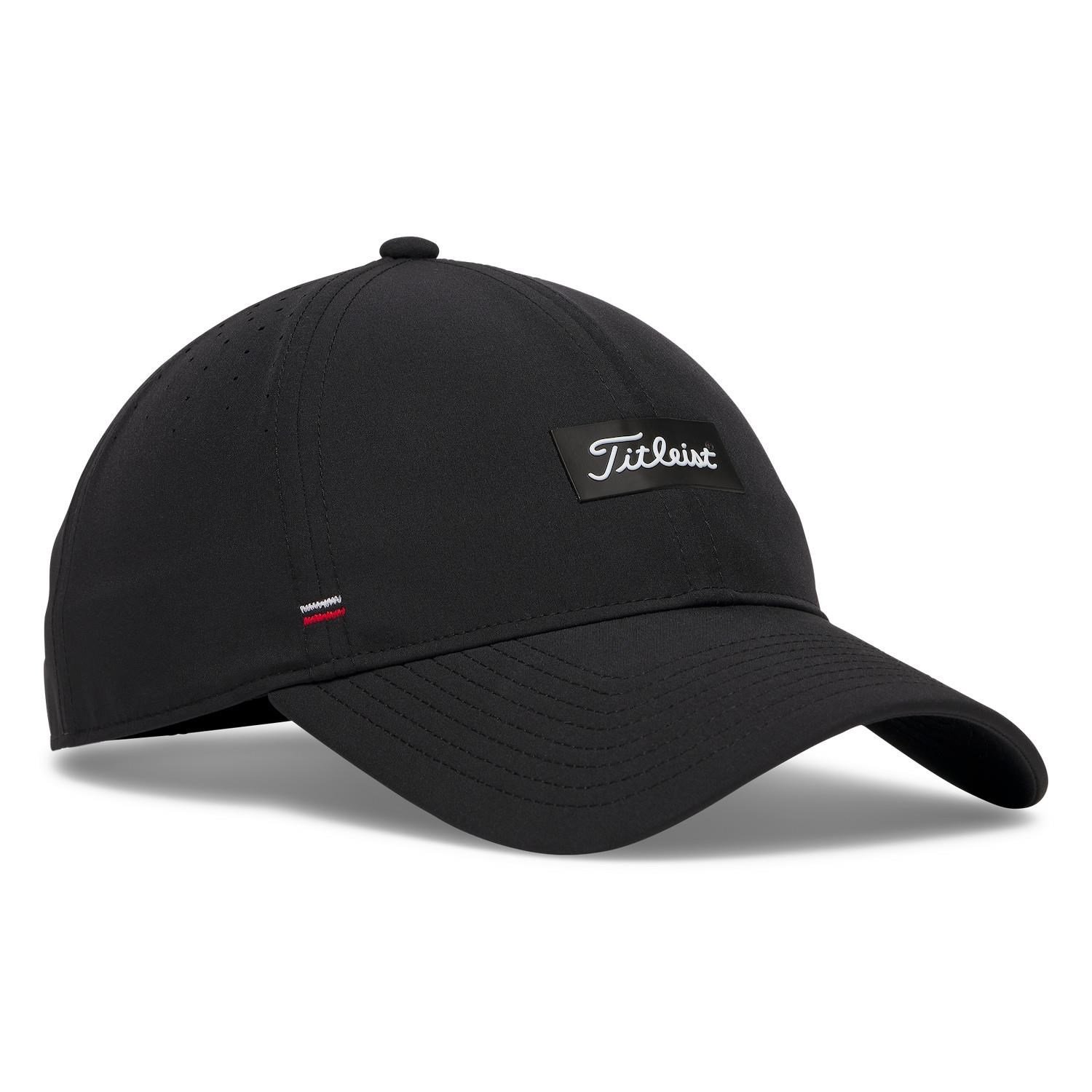 Titleist Charleston Breezer herr keps, svart/svart/vit