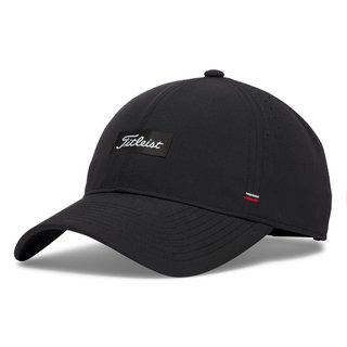 Titleist Charleston Breezer herr keps, svart/svart/vit