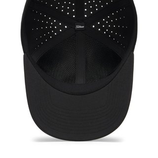 Titleist Charleston Breezer herr keps, svart/svart/vit