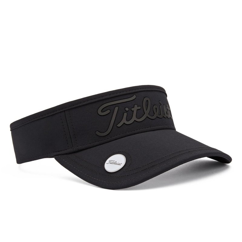 Titleist Players Ball Marker unisex visir, svart/svart