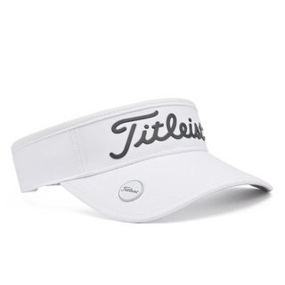 Titleist Players Ball Marker unisex visir, white/charcoal