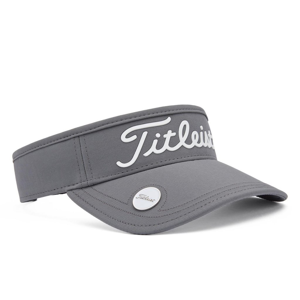 Titleist Players Ball Marker unisex skärm, kol/vit