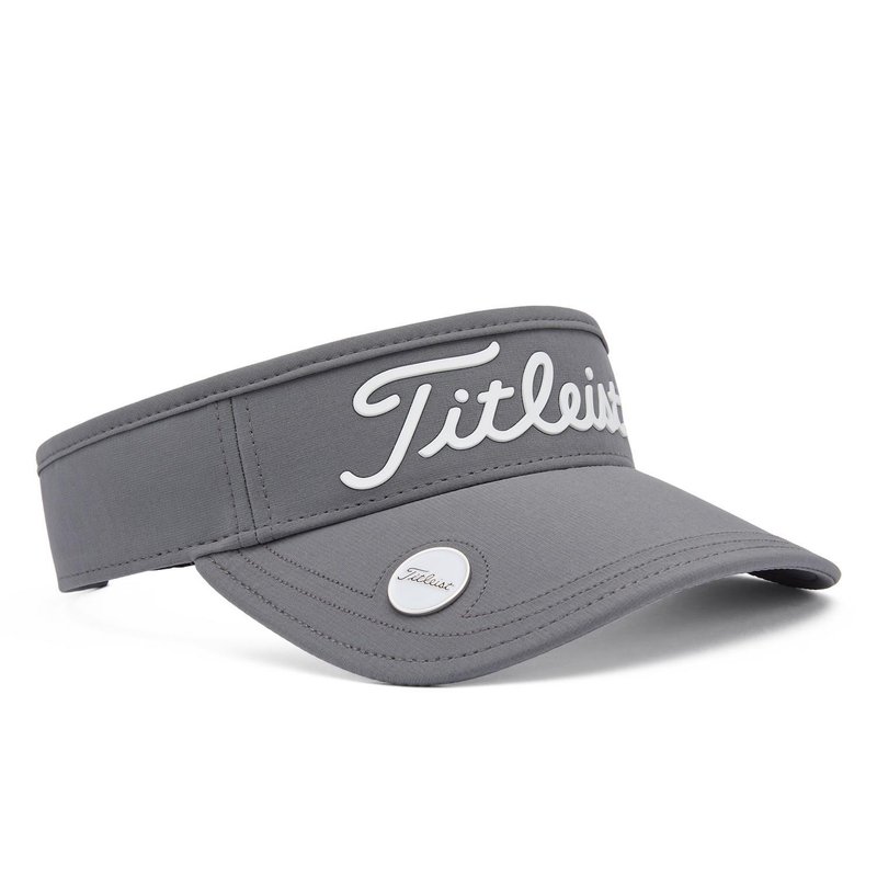 Titleist Players Ball Marker unisex skärm, kol/vit