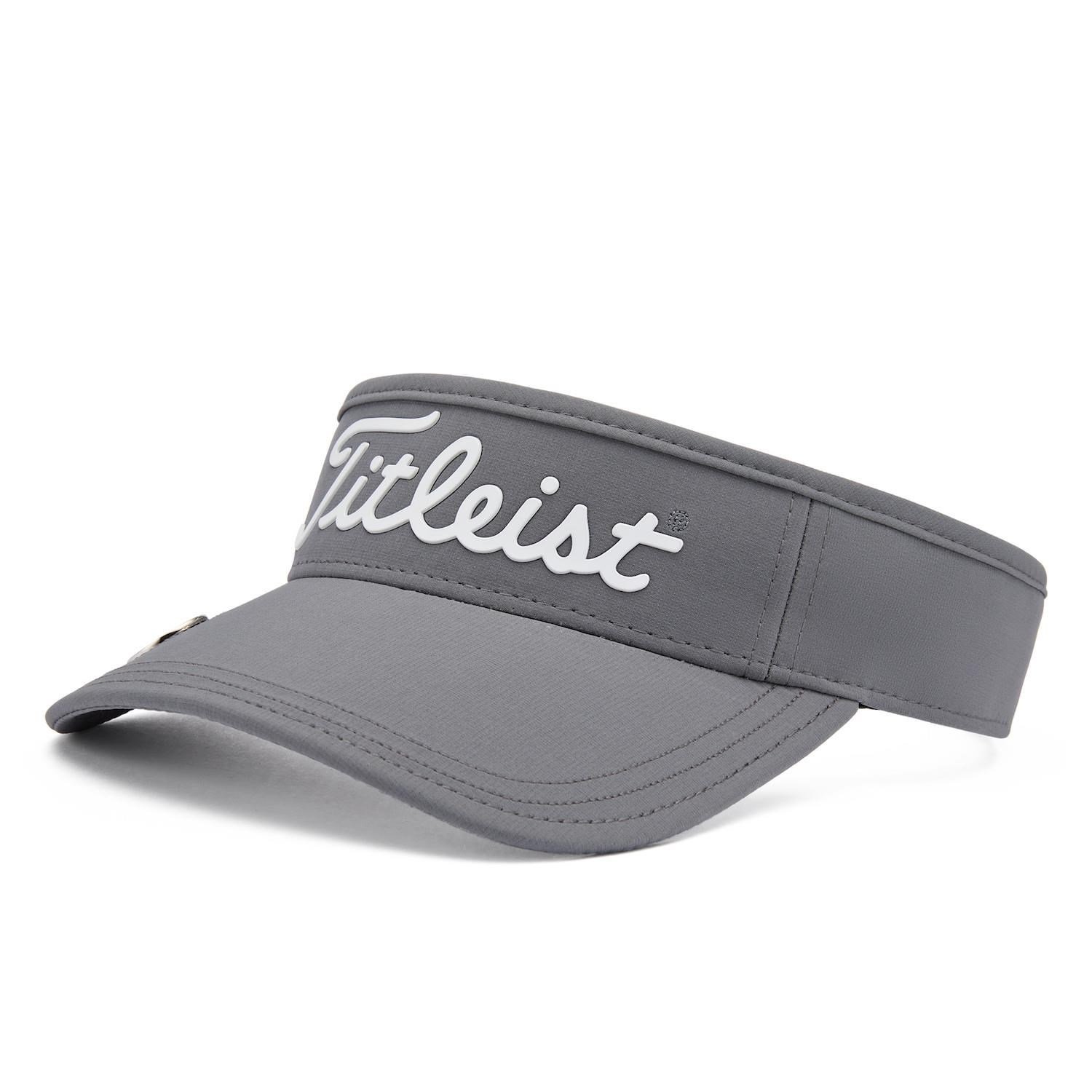 Titleist Players Ball Marker unisex skärm, kol/vit