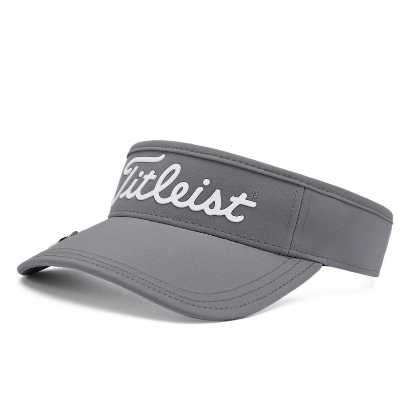 Titleist Players Ball Marker unisex skärm, kol/vit