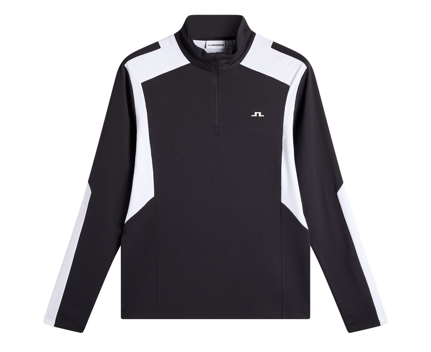 J.Lindeberg Lukas Quarter Zip herr sweatshirt, svart