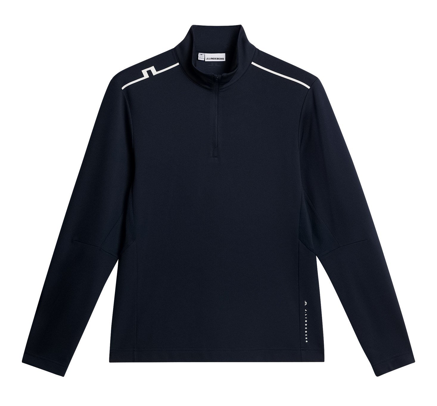 J.Lindeberg Leon Quarter Zip herr sweatshirt, JL Navy