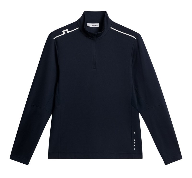 J.Lindeberg Leon Quarter Zip herr sweatshirt, JL Navy