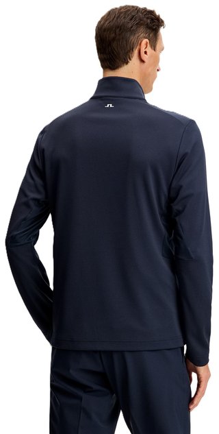 J.Lindeberg Leon Quarter Zip herr sweatshirt, JL Navy