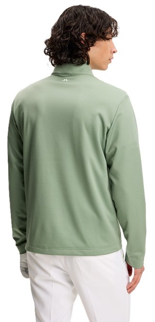 J.Lindeberg Clide Quarter Zip herr midlayer, hedge green