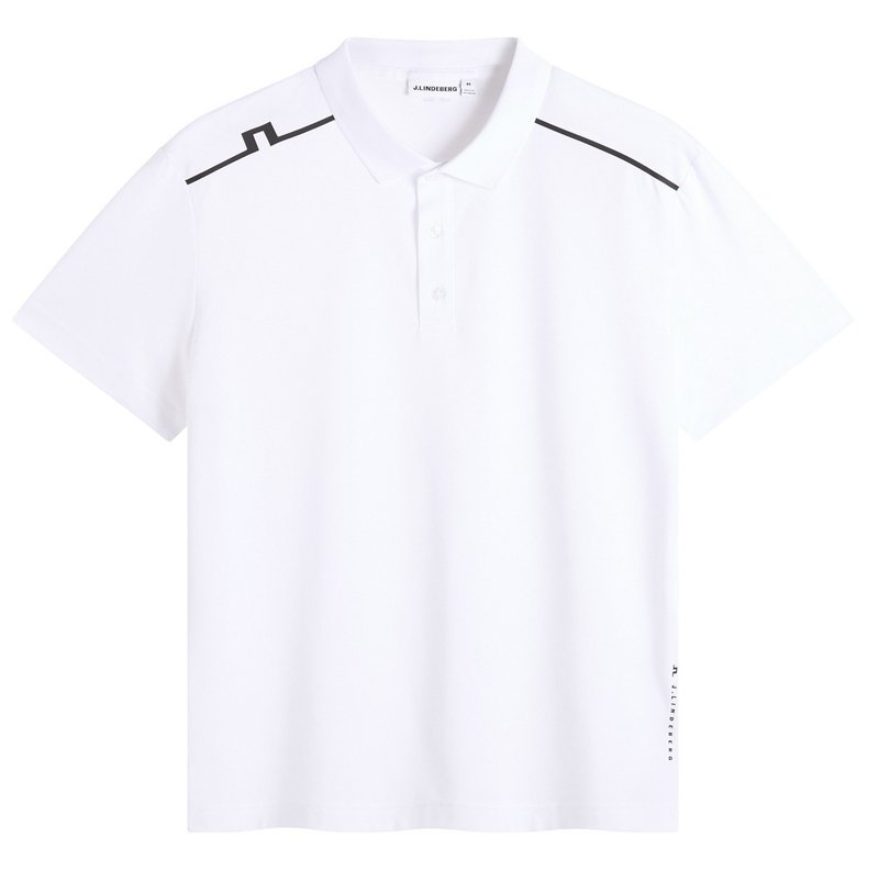 J.Lindeberg Lionel herr polo, vit