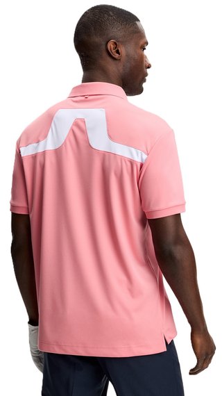 J.Lindeberg KV herr polo, flamingo plume